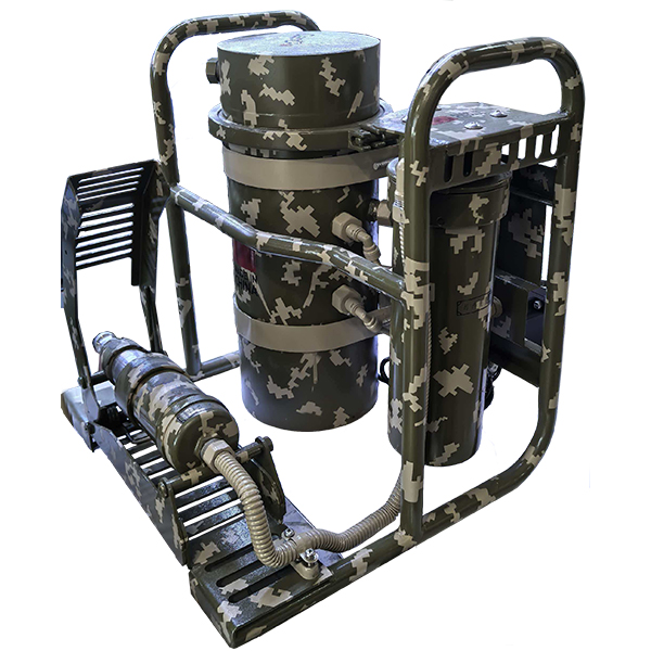 Foot-operated reverse osmosis water purifier